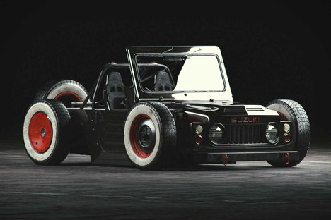 Les83machines 1977 Suzuki Jimny Rat Rod Les83machines 1977 Suzuki Jimny Rat Rod