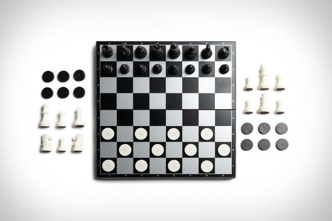 Basecamp Magnetic Chess & Checkers
