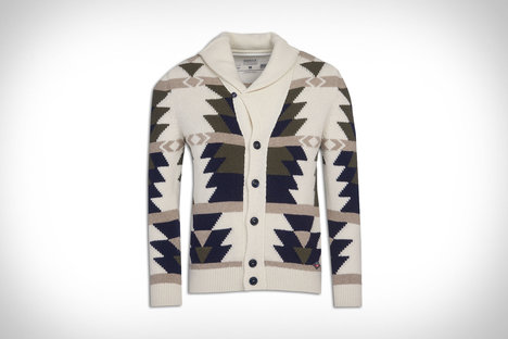 Barbour International x Steve McQueen Shawl Sweater