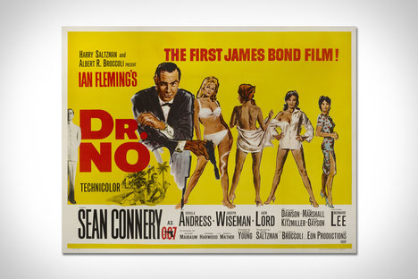 James Bond Vintage Film Posters