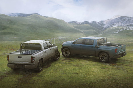 TerraVis Solar Truck Tonneau Cover