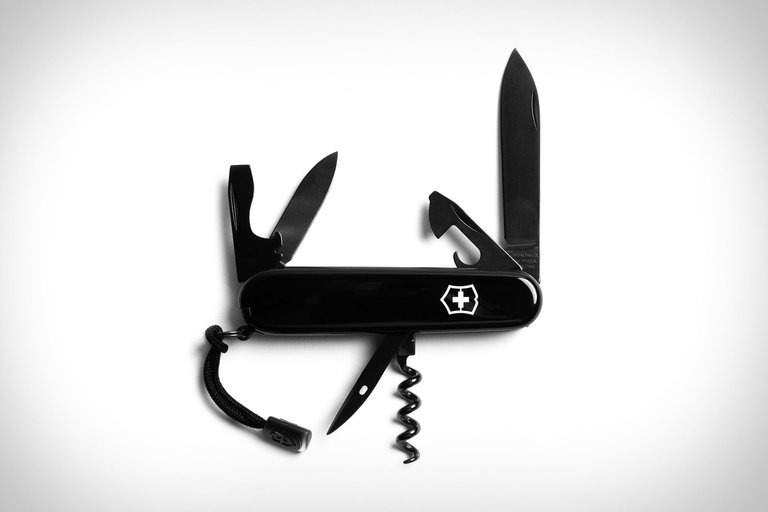 Victorinox Swiss Army Onyx Spartan Knife