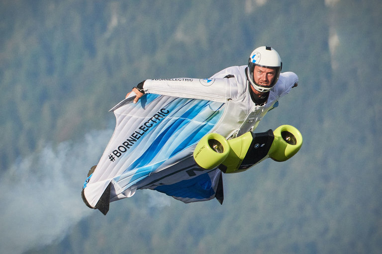 BMW Electrified Wingsuit