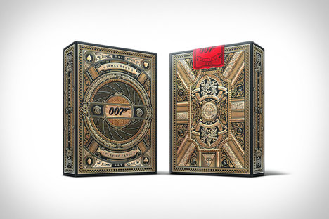 Théorie 11 cartes à jouer James Bond