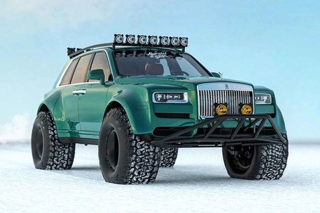 Rolls Royce Cullinan Arctic SUV Concept Rolls Royce Cullinan Arctic SUV Concept
