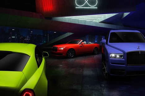 Rolls-Royce Neon Lights Collection