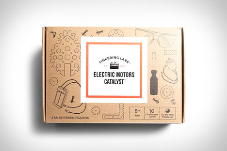 Kit de juguete de motores eléctricos de Tinkering Labs