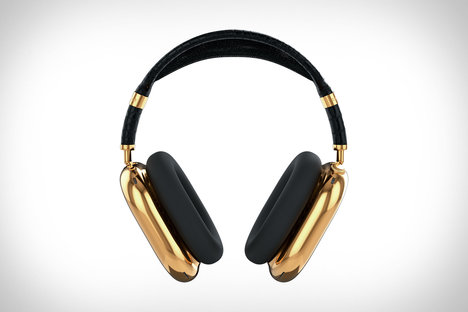 Caviar Gold AirPods Max Headphones Caviar Gold AirPods Max Headphones