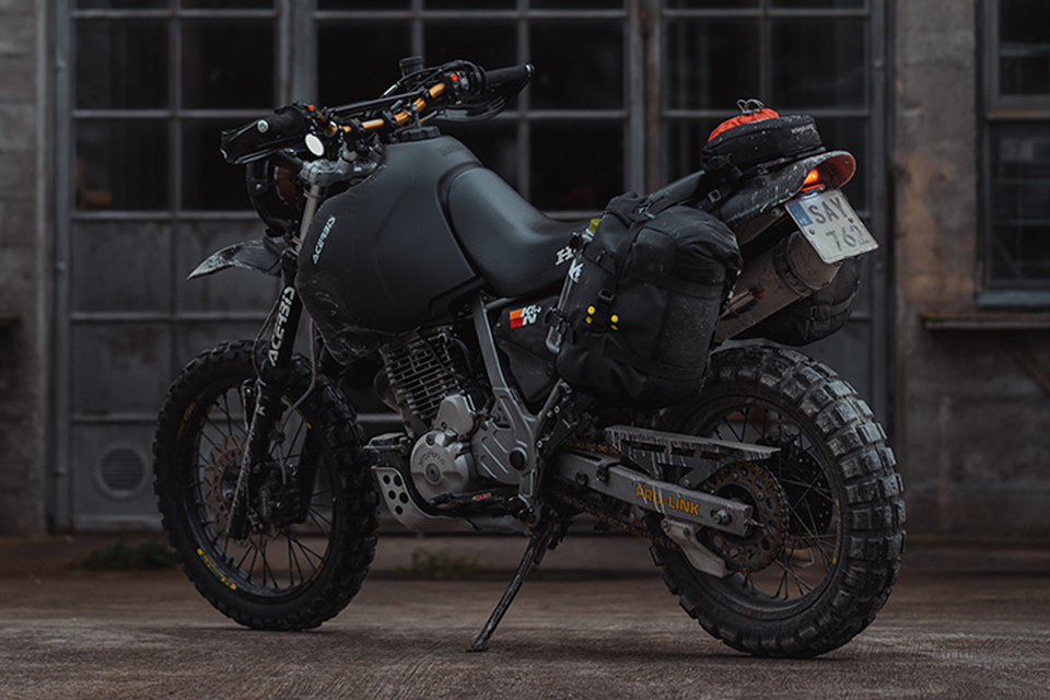 honda dominator exhaust