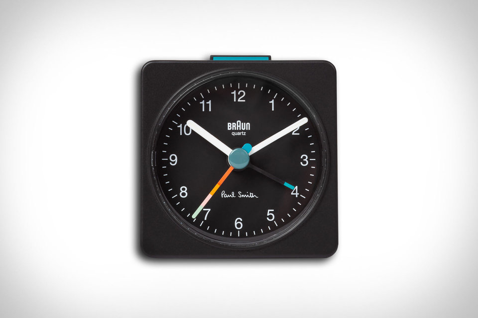 Paul Smith x Braun Travel Alarm Clock Uncrate