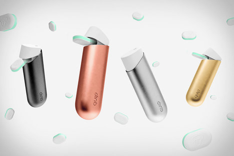 Quip Gum & Refillable Dispenser Quip Gum & Refillable Dispenser