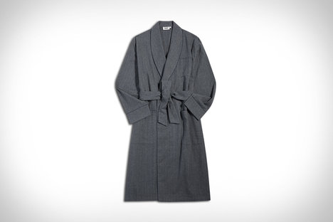 Sleepy Jones Flannel Pinstripe Robe Sleepy Jones Flannel Pinstripe Robe