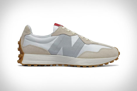 New Balance 327白色口香糖运动鞋