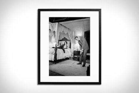 Sean Connery Golfing Framed Print Sean Connery Golfing Framed Print