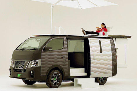Nissan Caravan Office Pod Concept Nissan Caravan Office Pod Concept