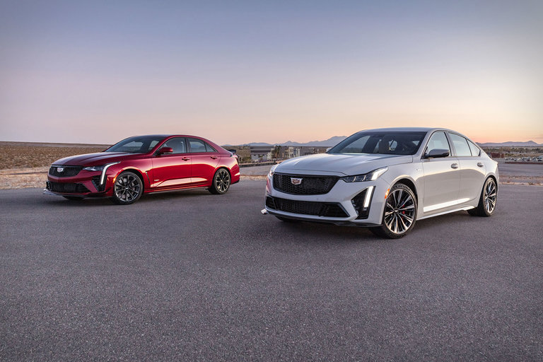 2022 Cadillac CT4-V & CT5-V Blackwing Sedans