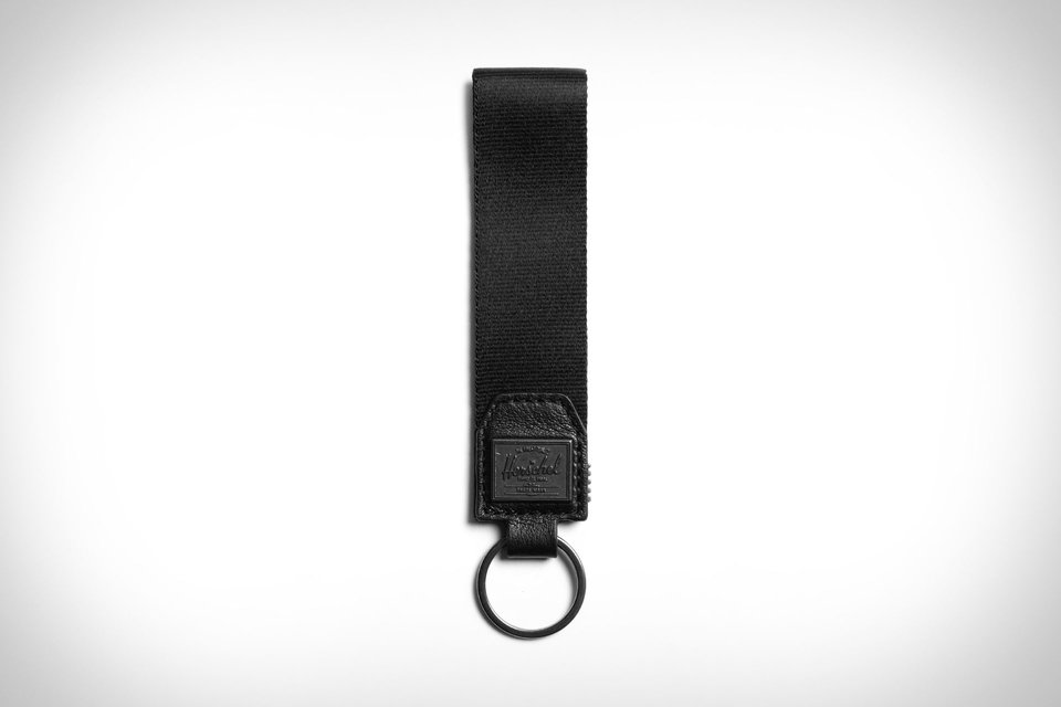 Herschel Leather Keychain | Uncrate