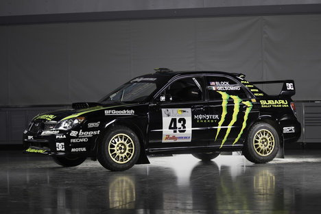 Ken Block's 2002 Subaru WRX STI Rally Car Ken Block's 2002 Subaru WRX STI Rally Car