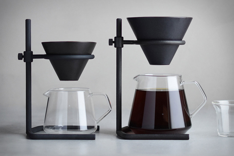 Kinto Coffee Brewer Stand Set | Uncrate