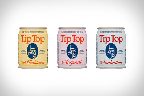 Tip Top Canned Cocktails Tip Top Canned Cocktails