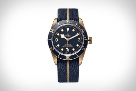 Tudor Black Bay Bronze Bucherer Blue Watch