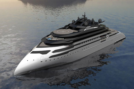 Ulstein CX127 Expedition Yacht Concept Ulstein CX127 Expedition Yacht Concept