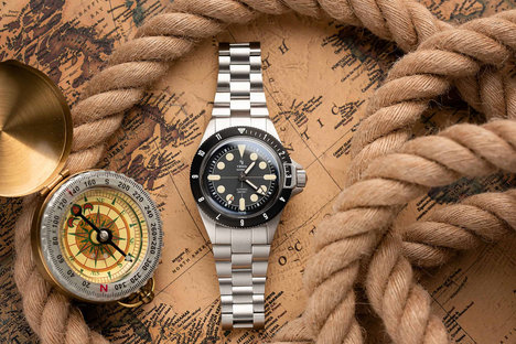 Yema x Worn & Wound Superman Watch