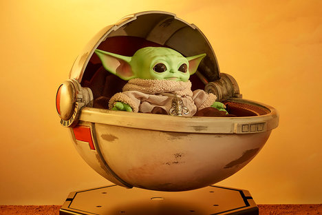 The Mandalorian Child Hover Pram The Mandalorian Child Hover Pram