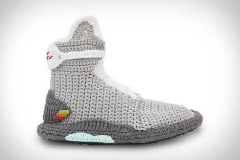 Fuggit BTTF Knit House Shoes Fuggit BTTF Knit House Shoes