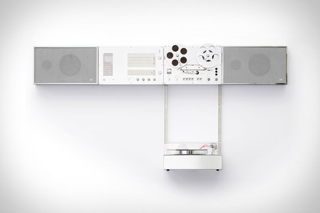 Braun x Virgil Abloh Wandanlage Stereo System Braun x Virgil Abloh Wandanlage Stereo System