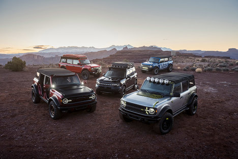 2021 Ford Bronco Easter Safari Concept SUVs 2021 Ford Bronco Easter Safari Concept SUVs
