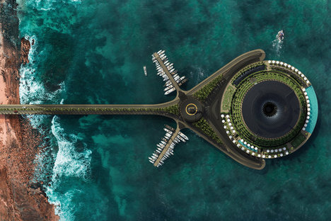 Hôtel éco-flottant