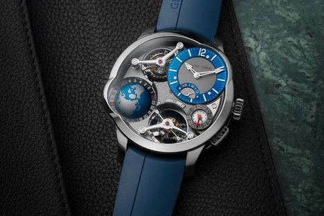 Greubel Forsey Titanium GMT Quadruple Tourbillon Watch