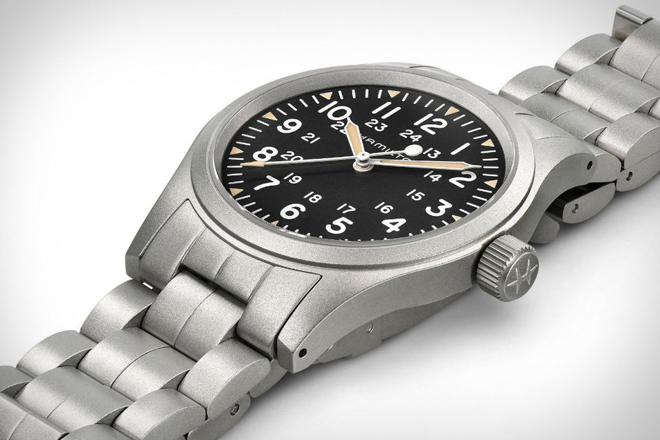 Hamilton Khaki Field Mechanical Bracelet Watch Uncrate