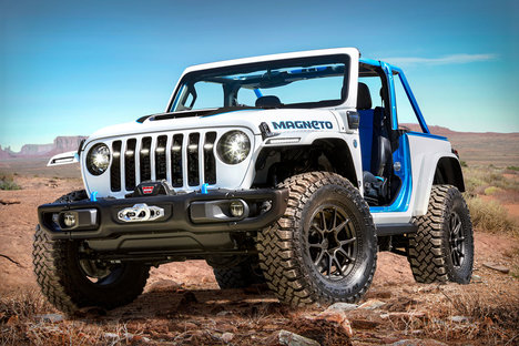 Jeep Wrangler Magneto Concept EV Jeep Wrangler Magneto Concept EV