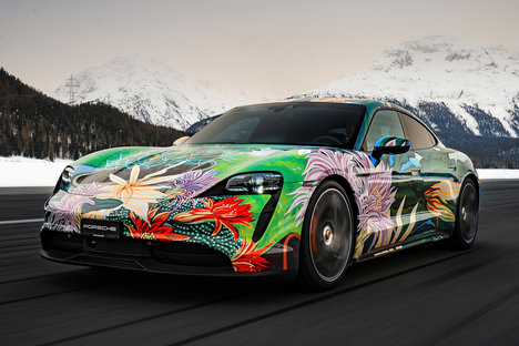2020 Porsche Taycan 4S Artcar 2020 Porsche Taycan 4S Artcar