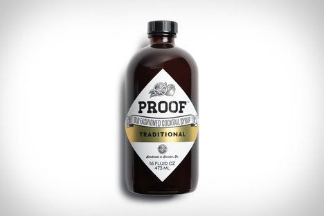 Preuve de sirop de cocktail à l&#39;ancienne