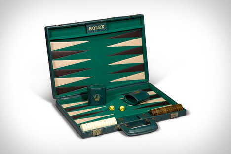 1960s Rolex Backgammon Set 1960s Rolex Backgammon Set