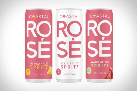 Coastal Canned Rose Spritz