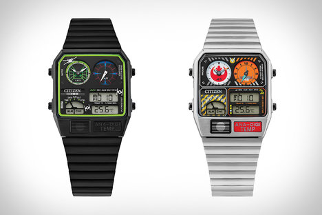 Citizen x Star Wars Rebel Pilot & Trench Run Watches Citizen x Star Wars Rebel Pilot & Trench Run Watches
