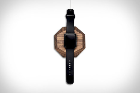 Walnut Apple Watch Dock Walnut Apple Watch Dock