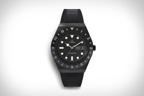 Timex Q Reissue Blackout Watch Timex Q Reissue Blackout Watch