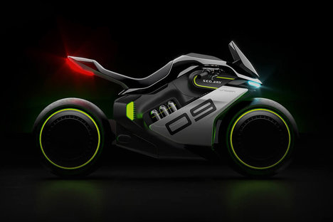 2023 Segway Apex H2 Hydrogen-Electric Motorcycle 2023 Segway Apex H2 Hydrogen-Electric Motorcycle