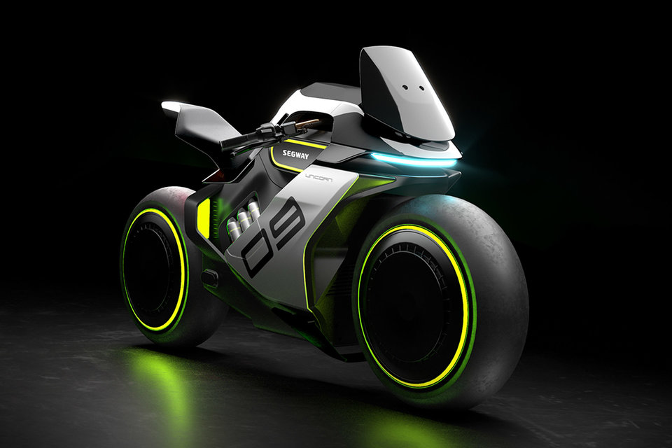 2023 Segway Apex H2 HydrogenElectric Motorcycle Uncrate