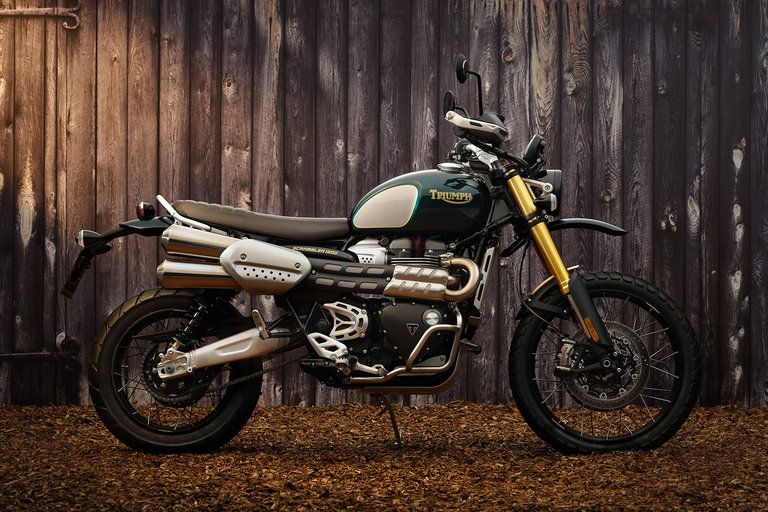 2021 Triumph Scrambler 1200 Steve McQueen Motorcycle
