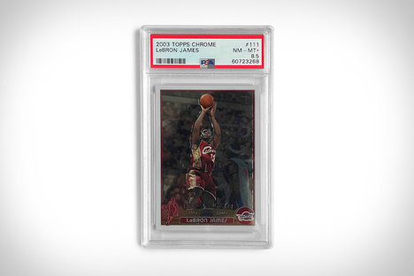 2003 年托普斯 Chrome 勒布朗詹姆斯新秀卡