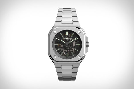 Bell＆Ross BR 05 Skeleton Nightlum手表