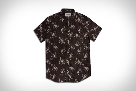 Corridor NYC Black Floral Shirt