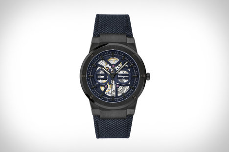 Salvatore Ferragamo F-80 Skeleton Watch Salvatore Ferragamo F-80 Skeleton Watch