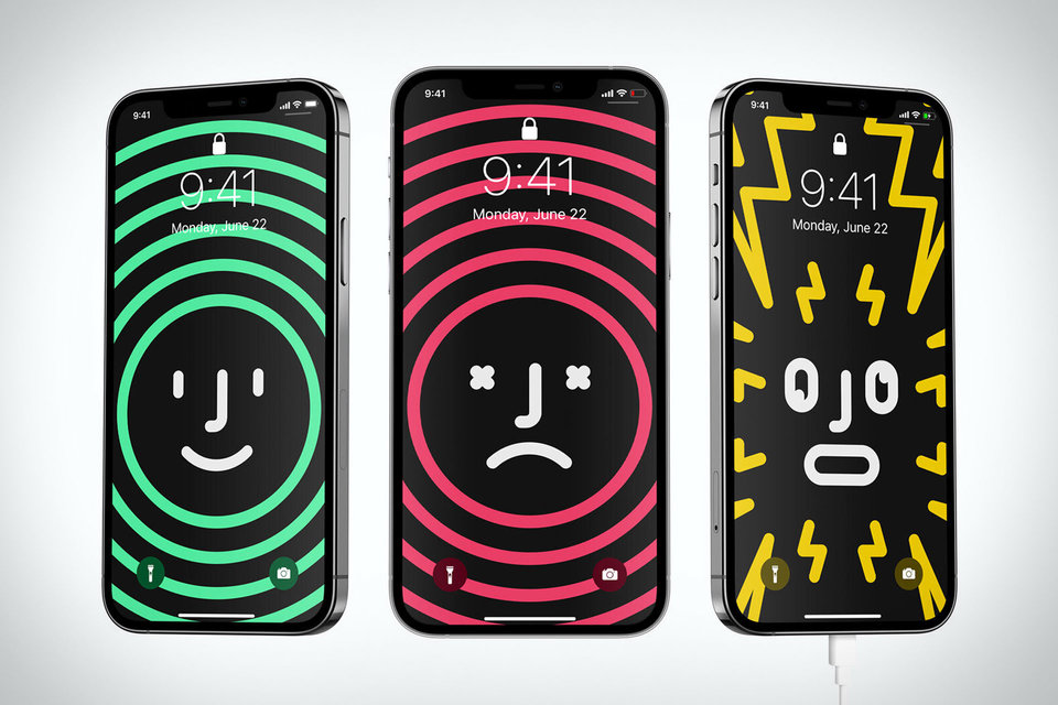 Dynamic iPhone Battery Wallpapers Uncrate